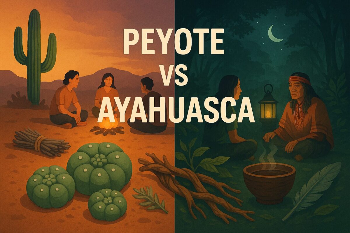 PEYOTE VS AYAHUASCA