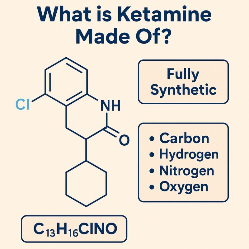 WHAT IS KETAMINE MADE OF