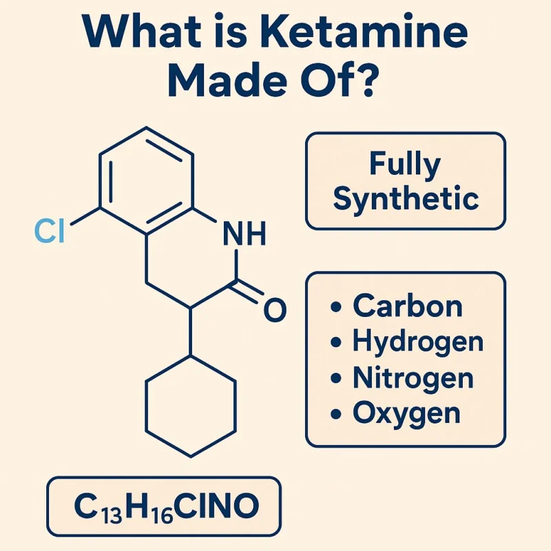 WHAT IS KETAMINE MADE OF