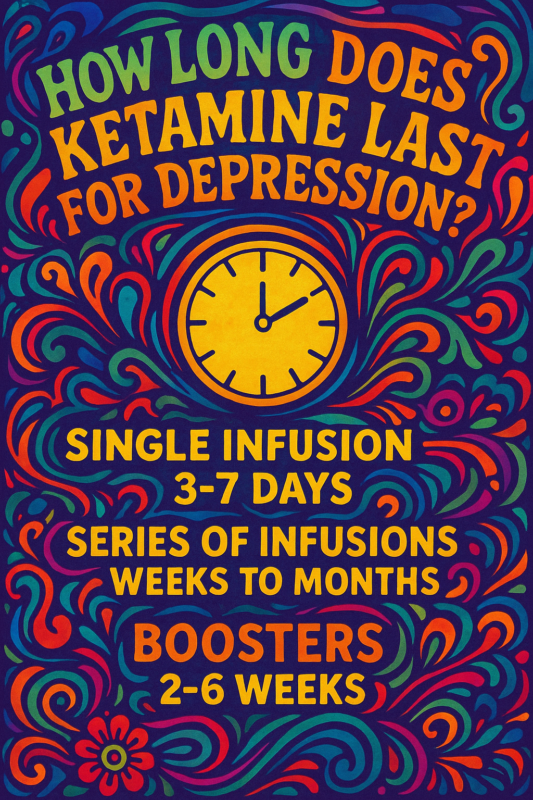 HOW LONG DOES KETAMINE WORK FOR DEPRESSION