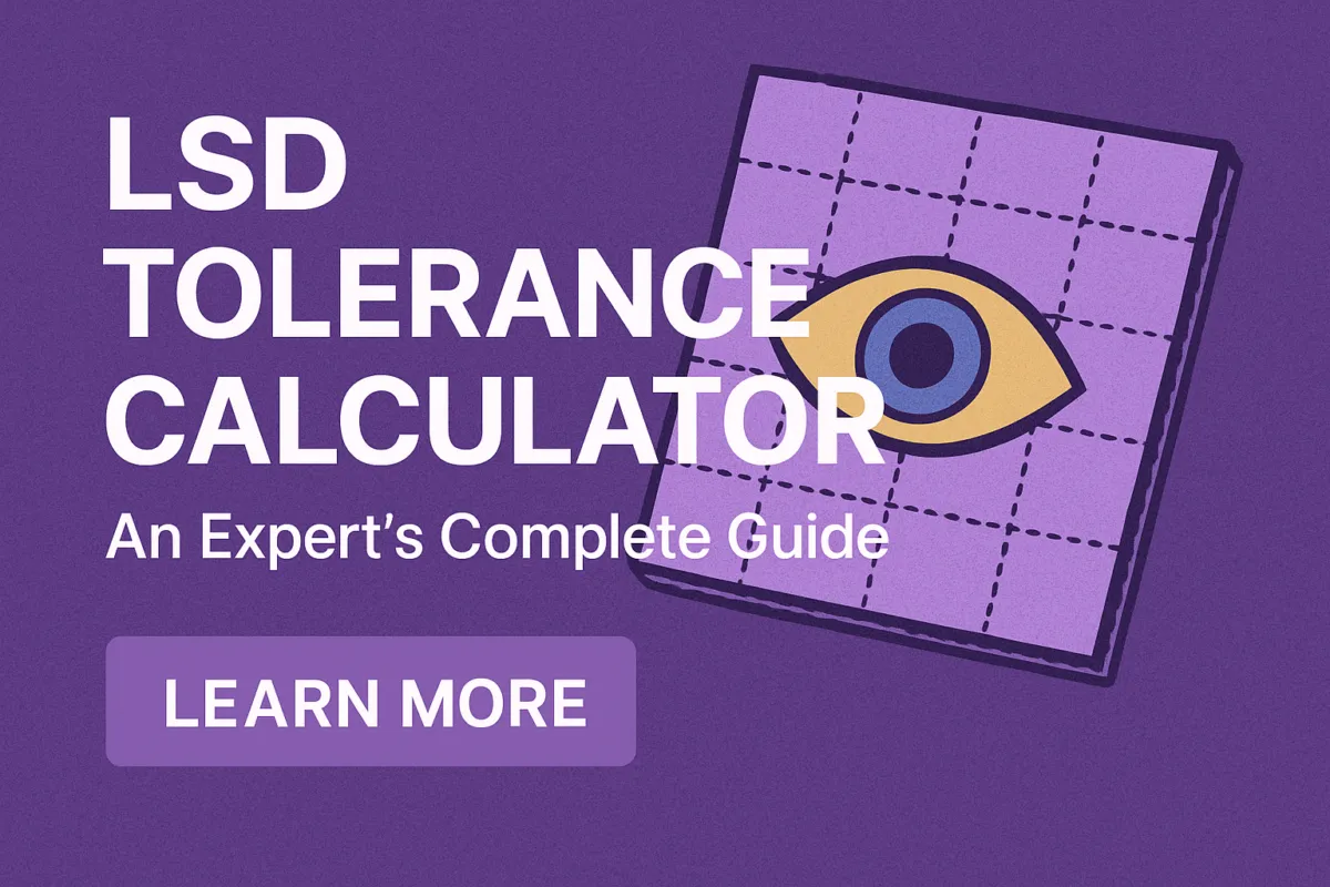 LSD TOLERANCE CALCULATOR
