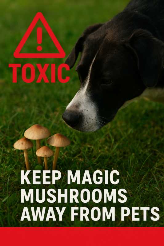 WHAT HAPPENS IF A DOG EATS MAGIC MUSHROOMS